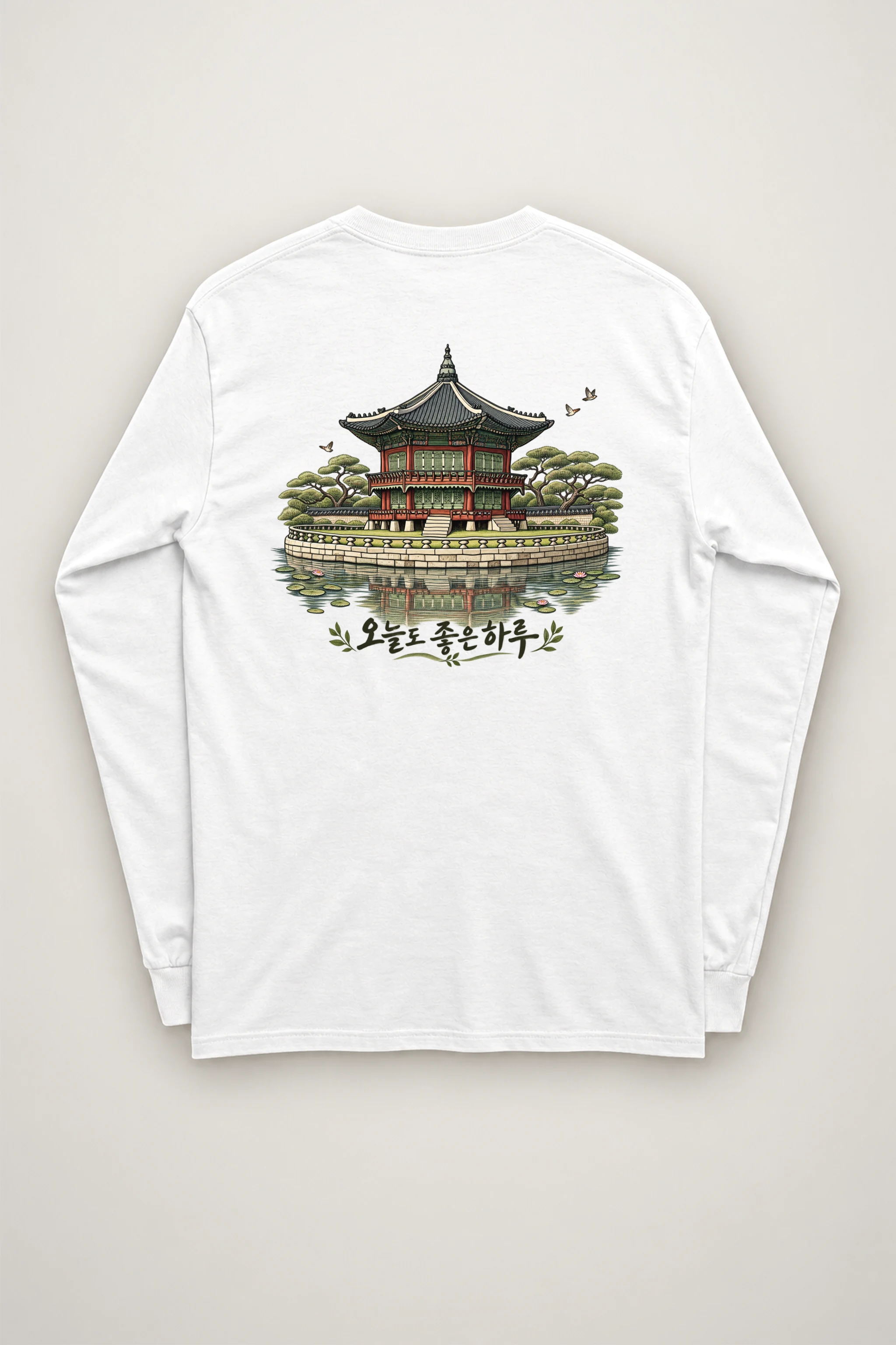 "Lotus Pavilion" Unisex Longsleeve T-shirt