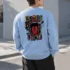"Loud Bold And Free" Heavy Blend Unisex Crewneck Sweatshirt | Gildan 18000