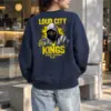 "Loud City Kings" Heavy Blend Unisex Crewneck Sweatshirt | Gildan 18000