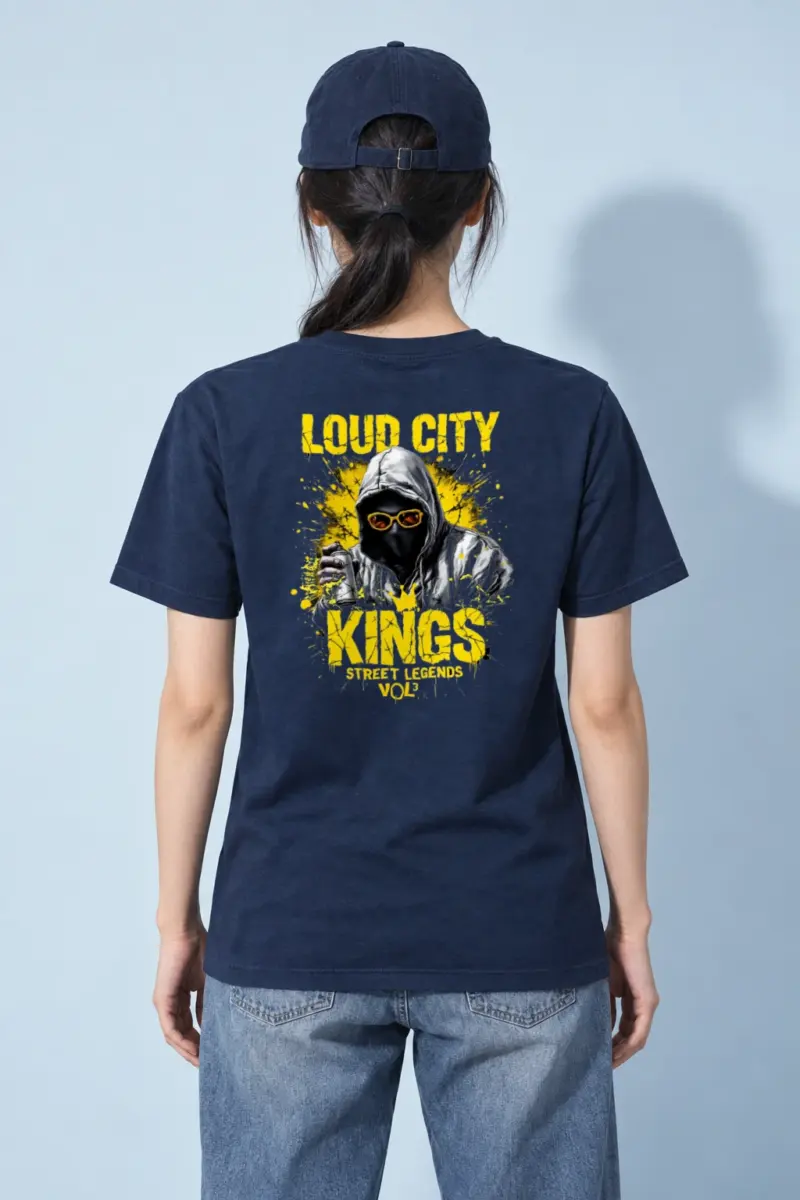 "Loud City Kings" Heavyweight Unisex Crewneck T-shirt
