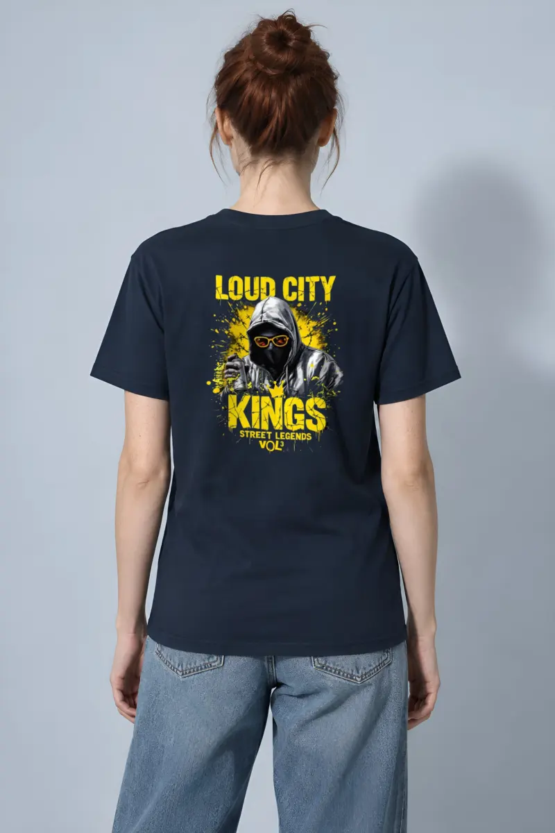 "Loud City Kings" Heavyweight Unisex Crewneck T-shirt