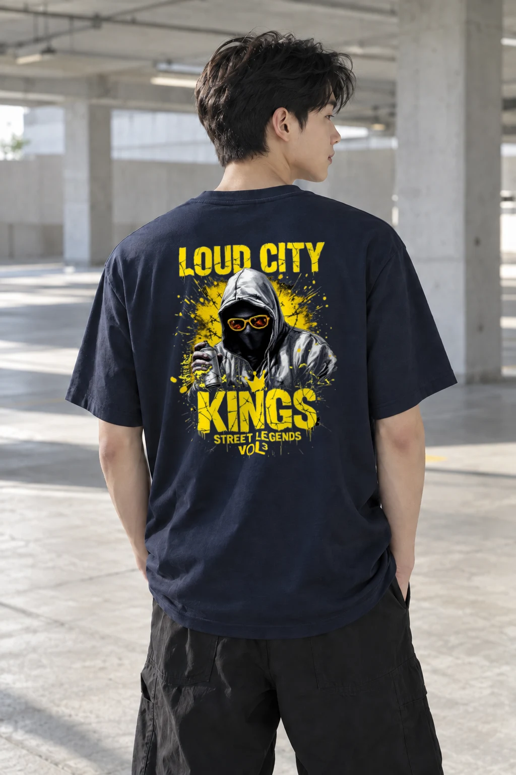 "Loud City Kings" Heavyweight Unisex Crewneck T-shirt | Gildan 5000