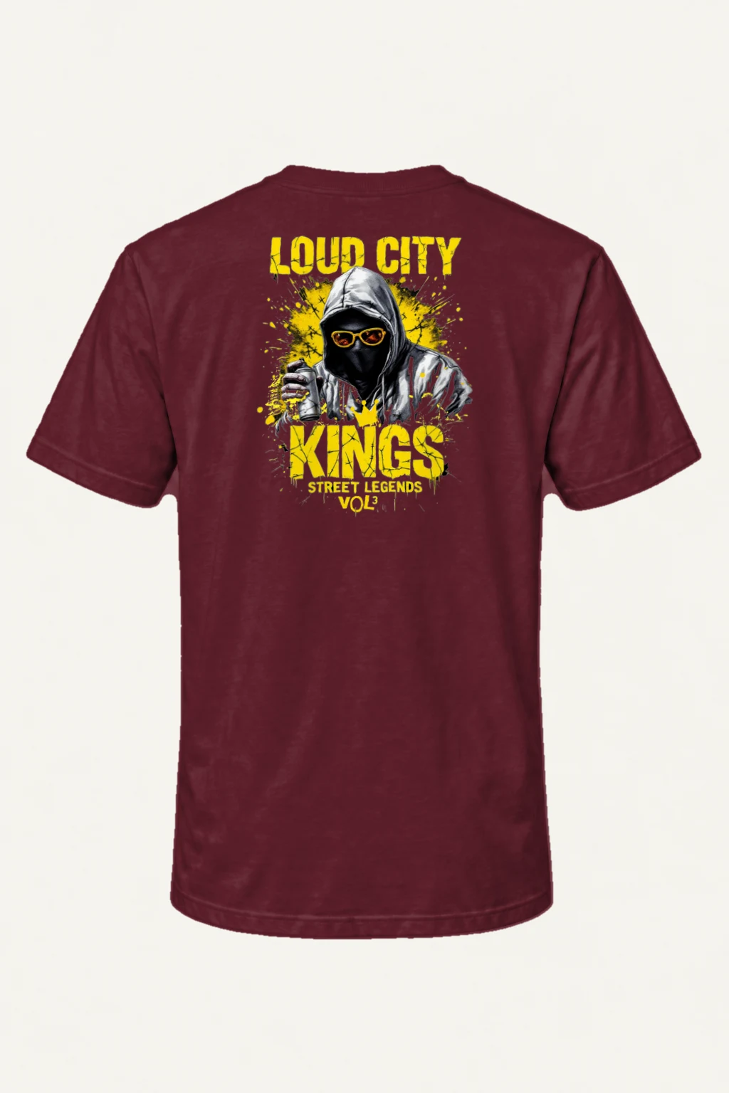 "Loud City Kings" Heavyweight Unisex Crewneck T-shirt | Gildan 5000