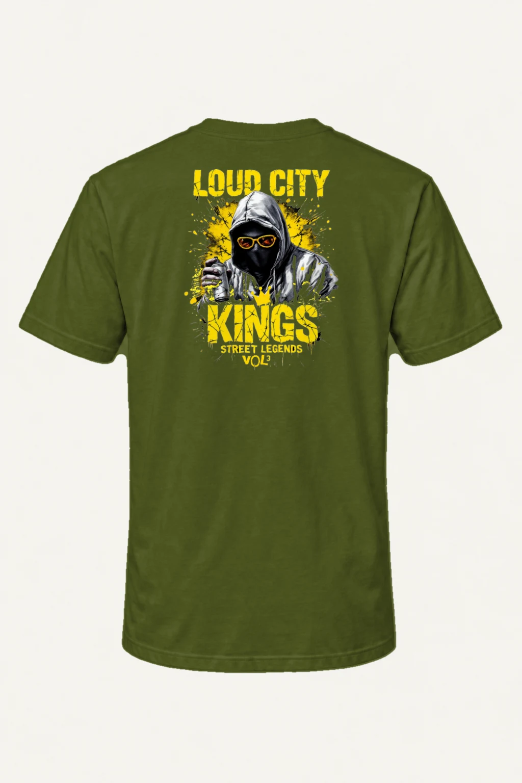 "Loud City Kings" Heavyweight Unisex Crewneck T-shirt | Gildan 5000