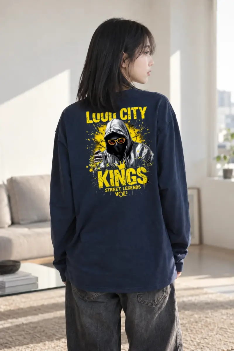 "Loud City Kings" Unisex Longsleeve T-shirt | Gildan 2400