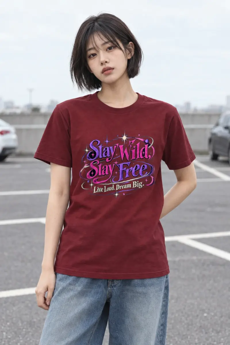 "Loud Dreamer" Heavyweight Unisex Crewneck T-shirt