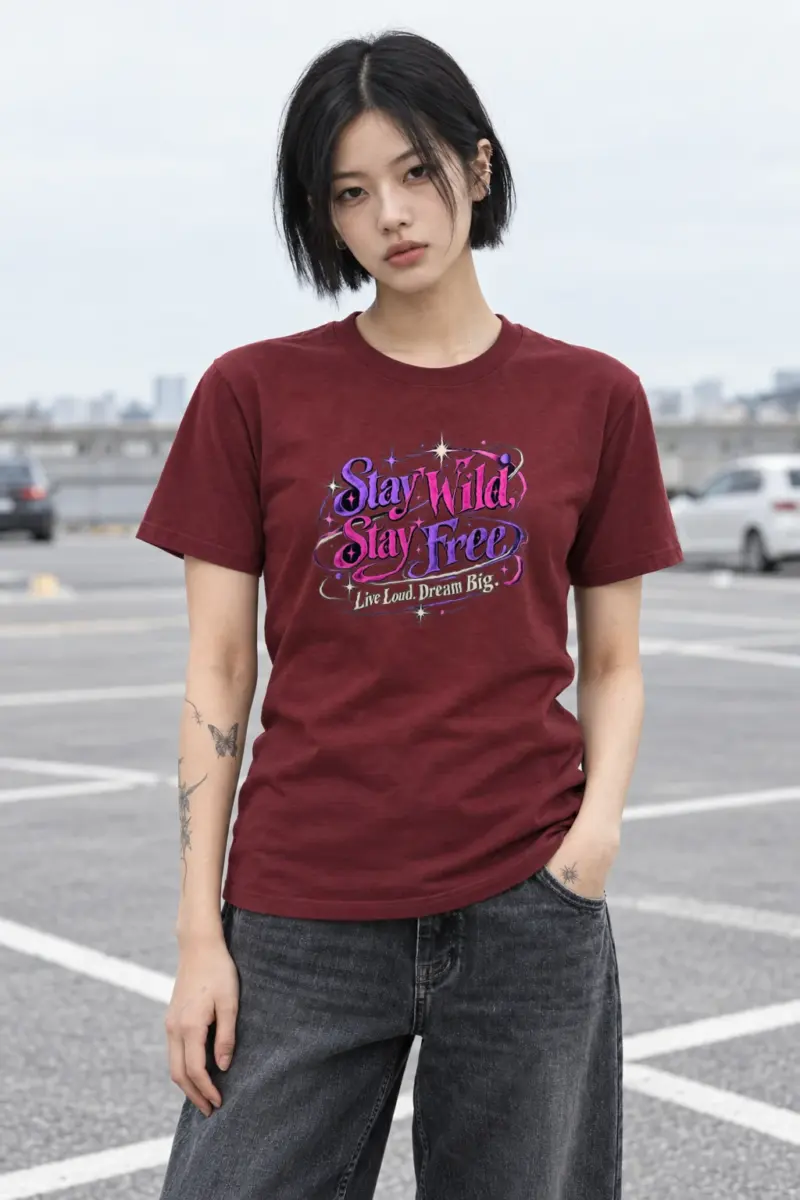 "Loud Dreamer" Heavyweight Unisex Crewneck T-shirt