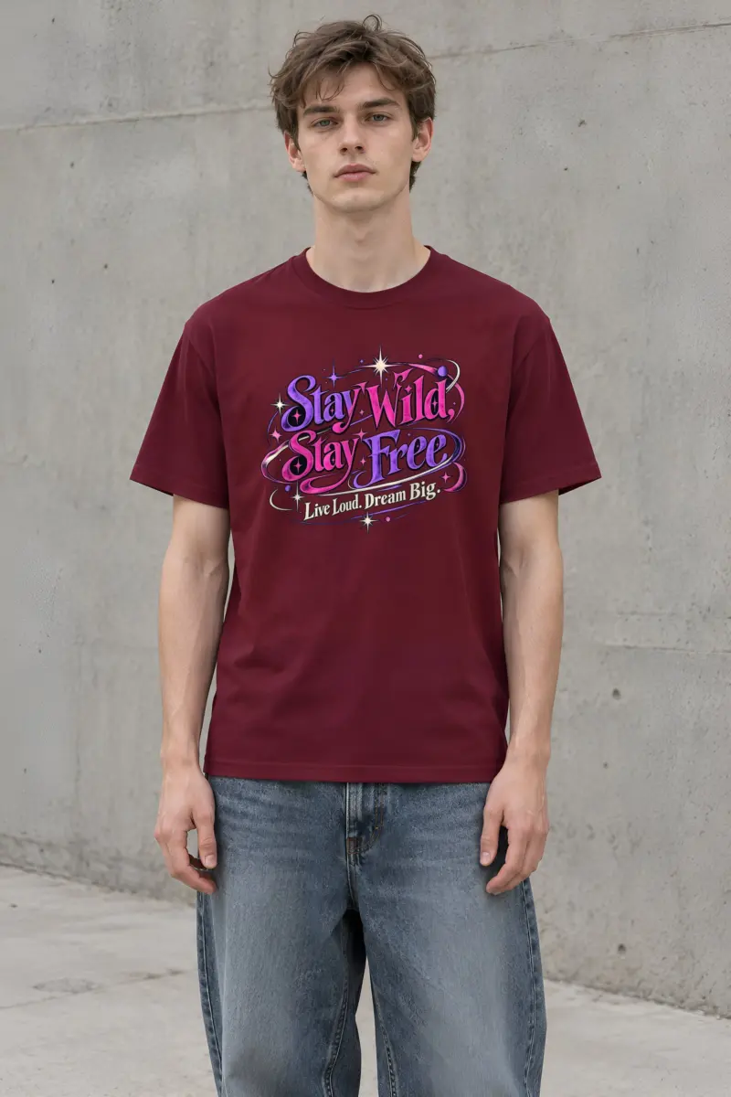 "Loud Dreamer" Heavyweight Unisex Crewneck T-shirt