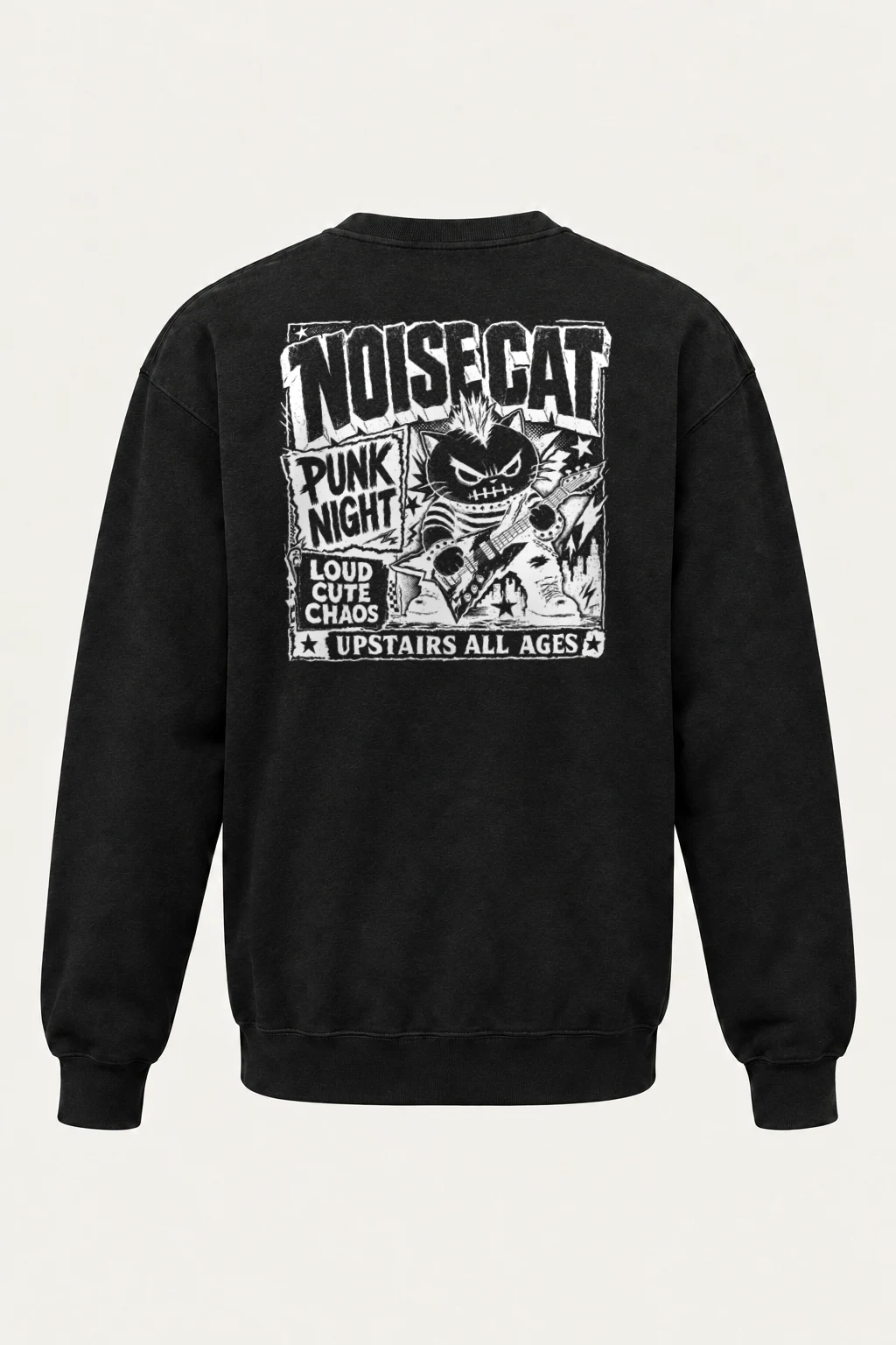 "Loud Quiet Chaos" Heavy Blend Unisex Crewneck Sweatshirt | Gildan 18000