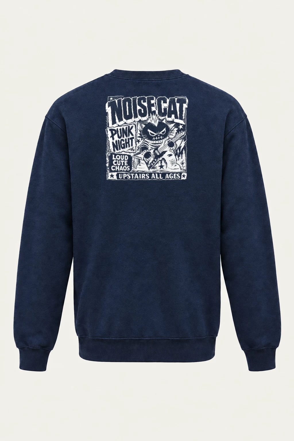"Loud Quiet Chaos" Heavy Blend Unisex Crewneck Sweatshirt | Gildan 18000
