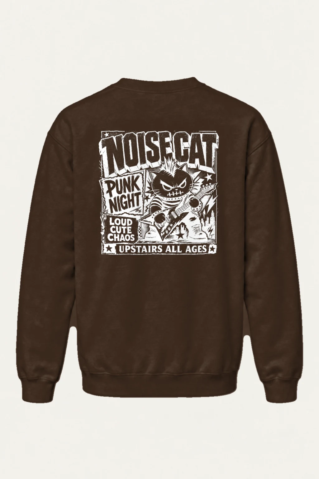 "Loud Quiet Chaos" Heavy Blend Unisex Crewneck Sweatshirt | Gildan 18000