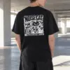 "Loud Quiet Chaos" Heavyweight Unisex Crewneck T-shirt | Gildan 5000