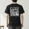"Punk Cat Guitar" Heavyweight Unisex Crewneck T-shirt | Gildan 5000