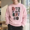 "Love And Let Go" Heavy Blend Unisex Crewneck Sweatshirt | Gildan 18000