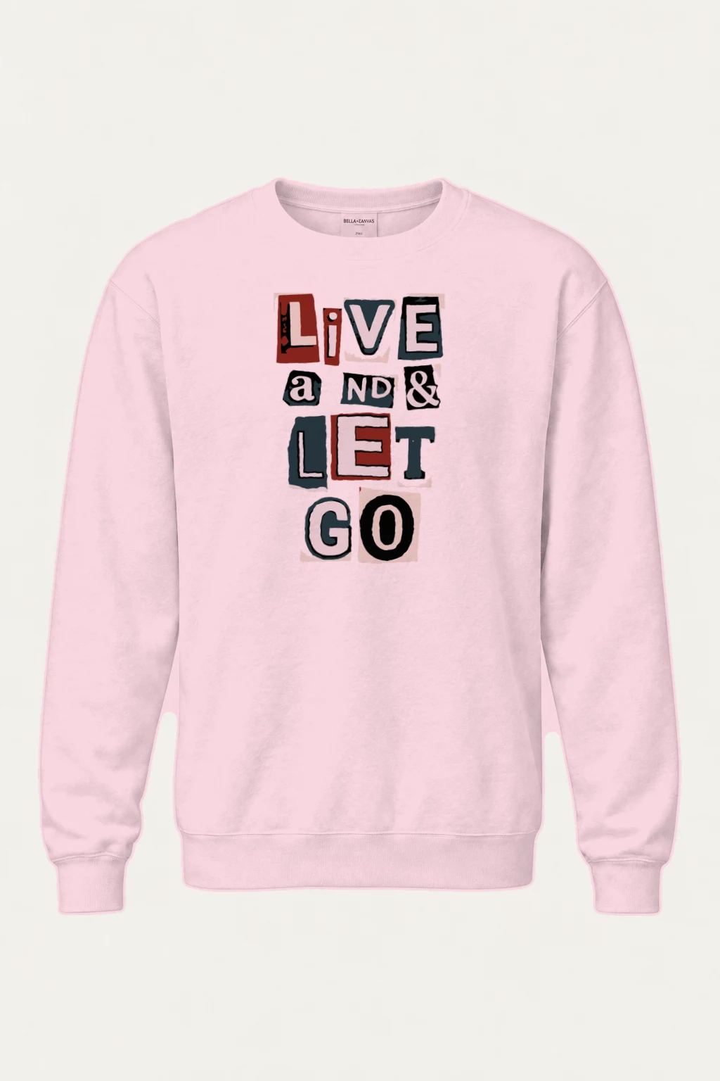 "Love And Let Go" Heavy Blend Unisex Crewneck Sweatshirt | Gildan 18000