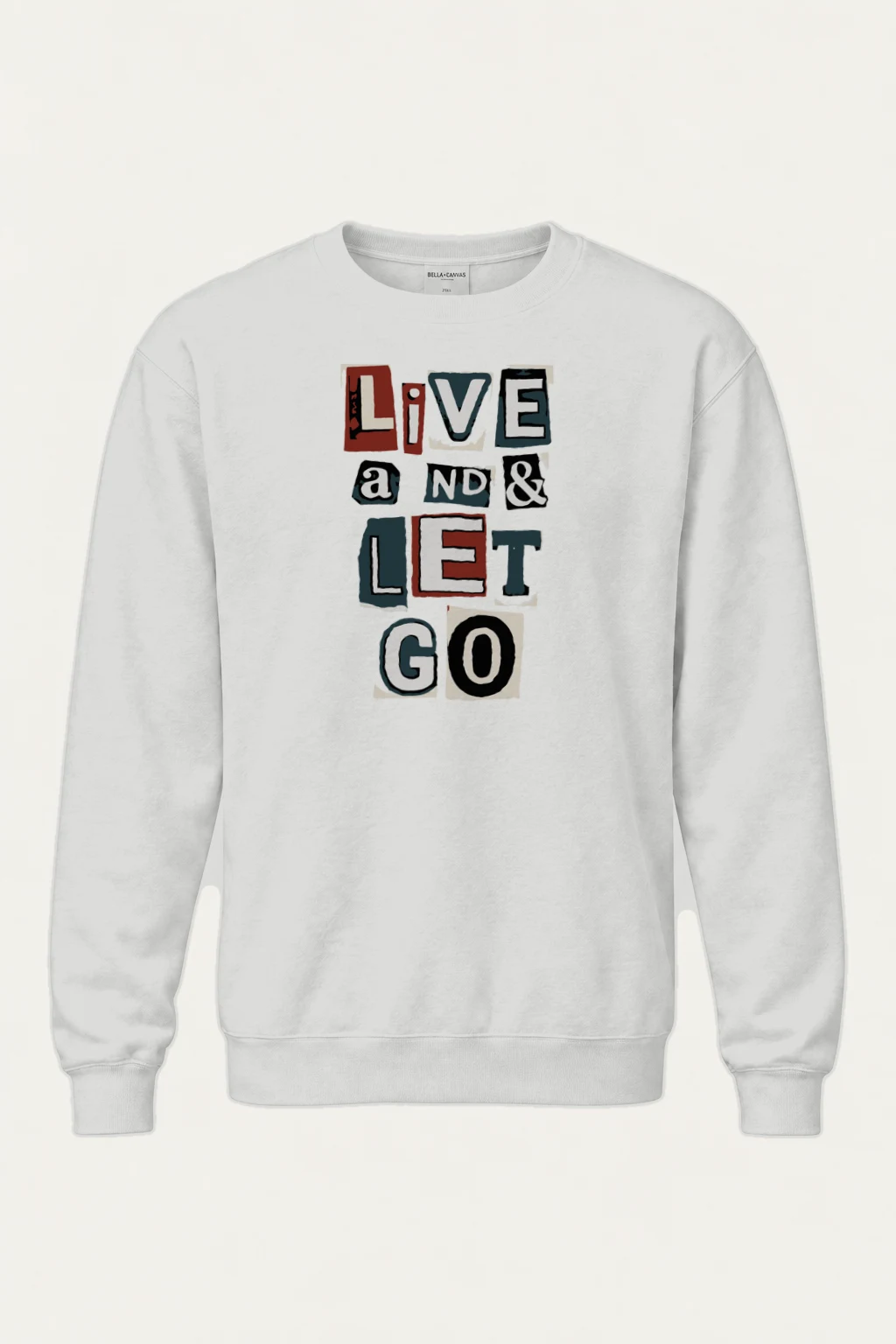 "Love And Let Go" Heavy Blend Unisex Crewneck Sweatshirt | Gildan 18000