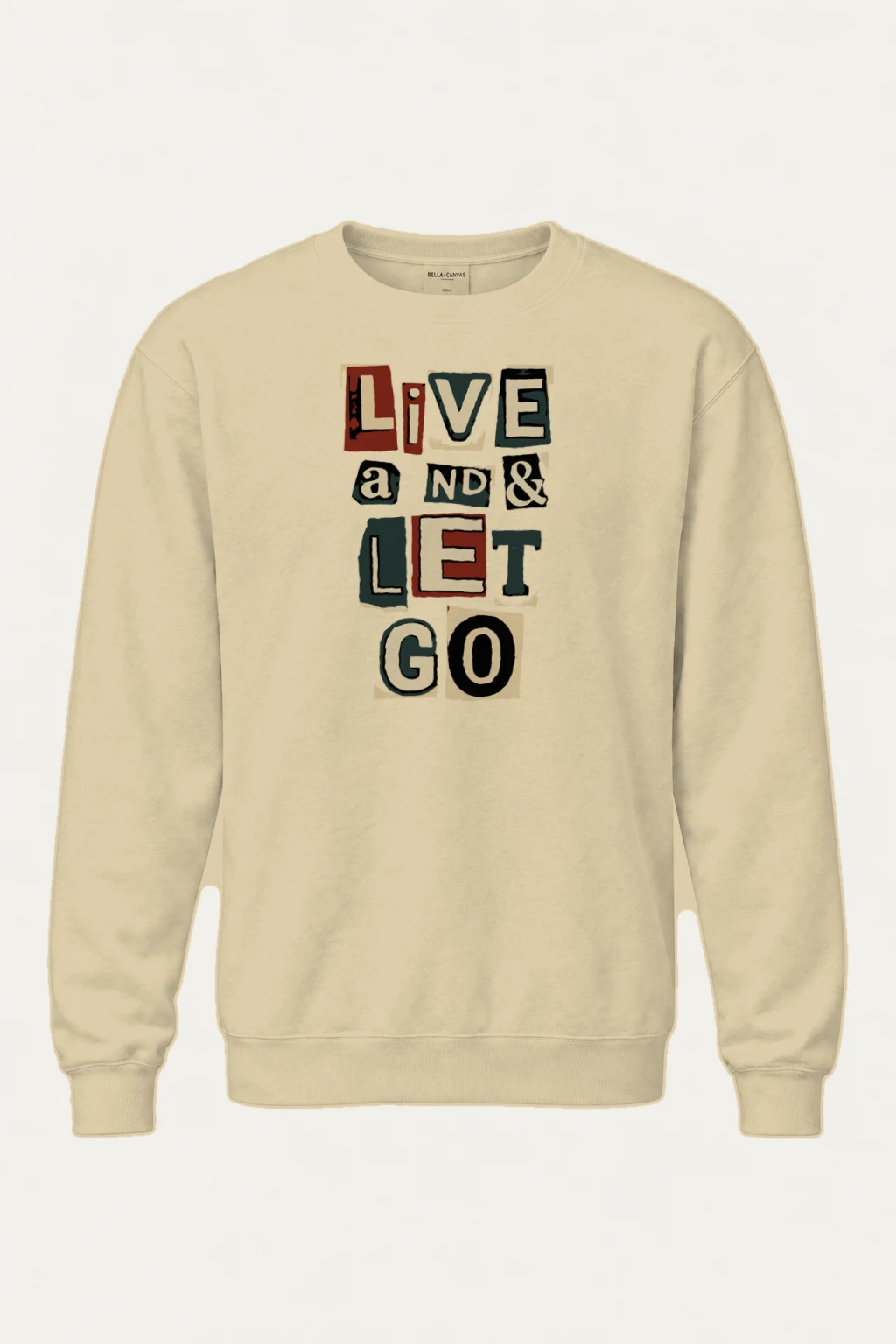 "Love And Let Go" Heavy Blend Unisex Crewneck Sweatshirt | Gildan 18000