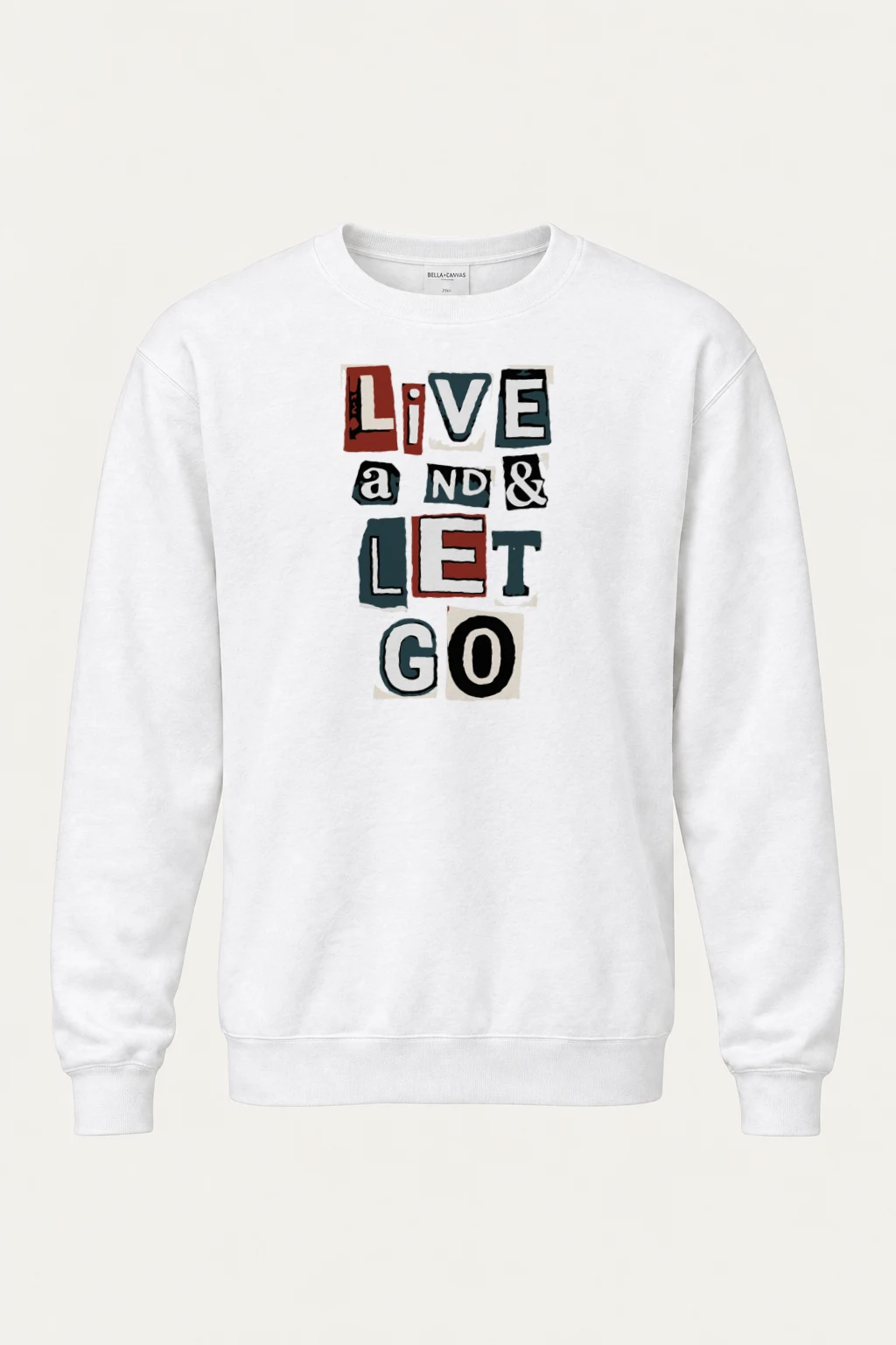 "Love And Let Go" Heavy Blend Unisex Crewneck Sweatshirt | Gildan 18000