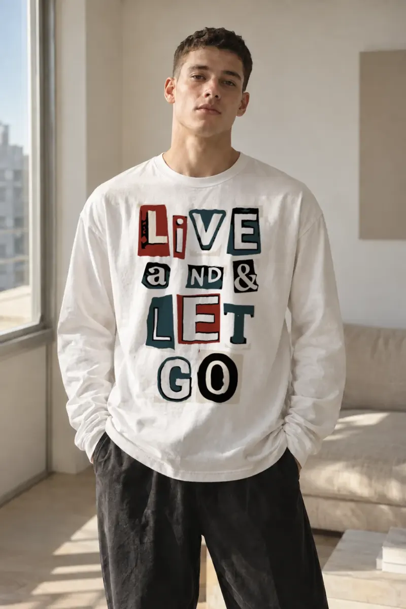 "Love And Let Go" Unisex Longsleeve T-shirt | Gildan 2400