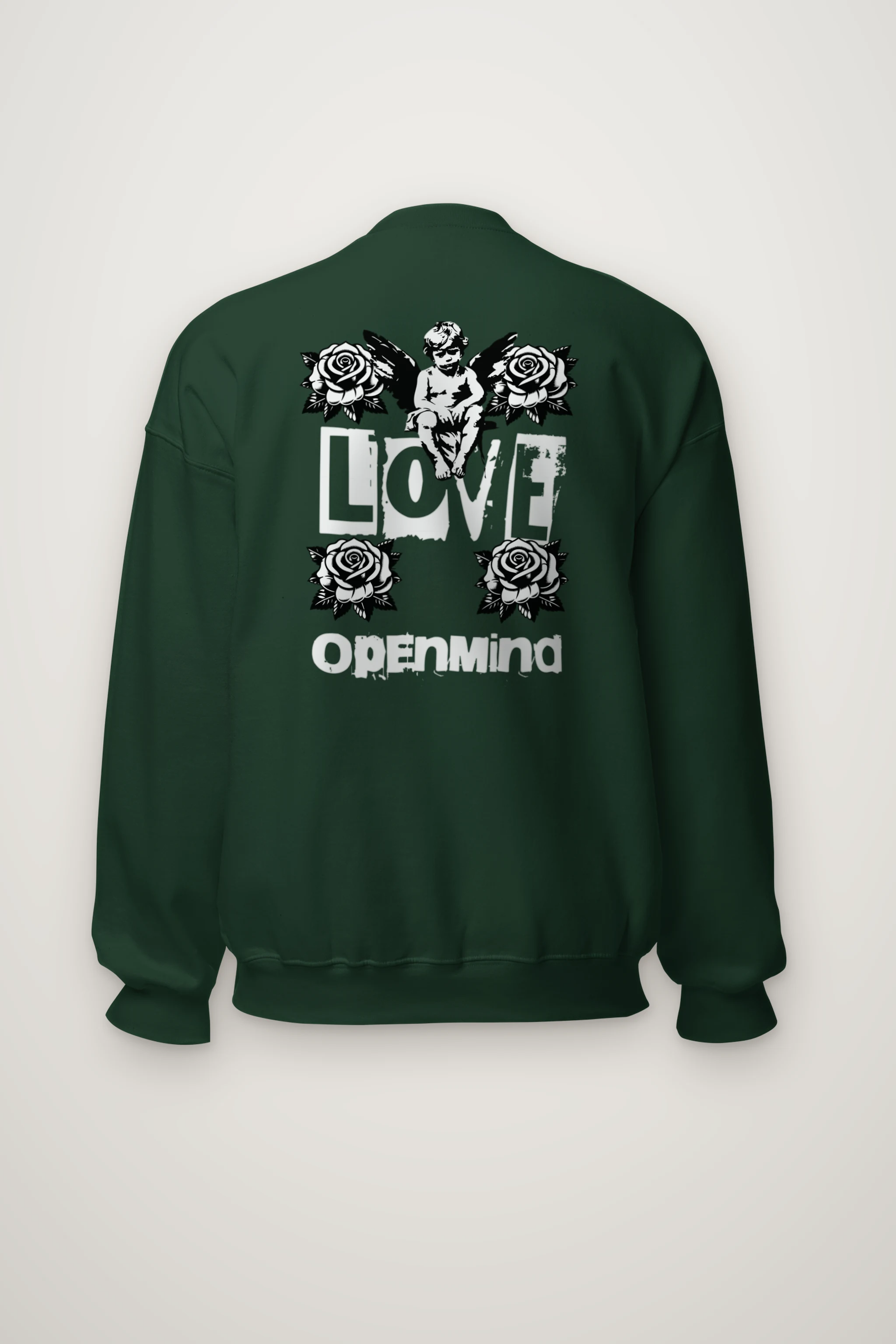 "Love Cherub" Heavy Blend Unisex Crewneck Sweatshirt