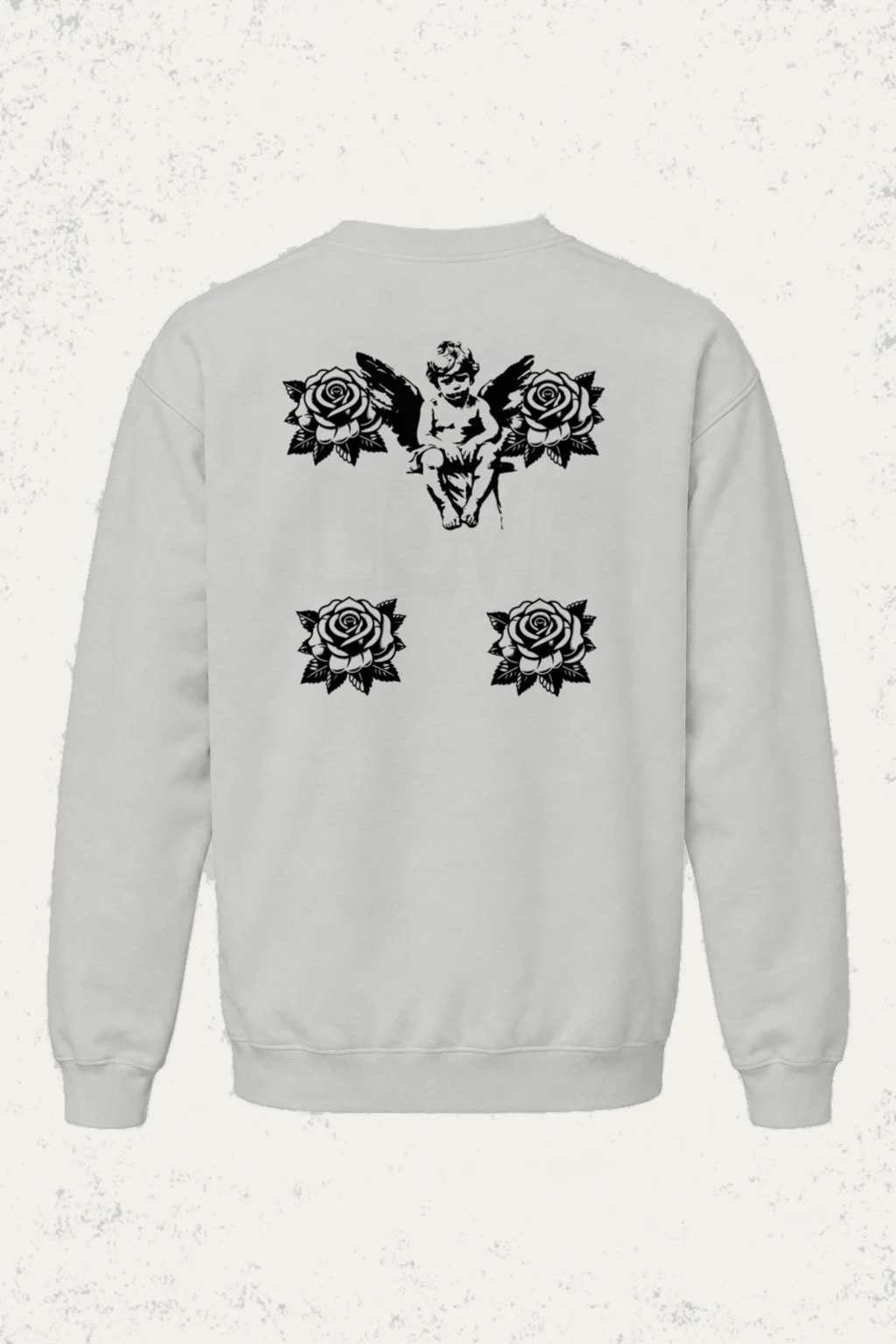 "Love Cherub" Heavy Blend Unisex Crewneck Sweatshirt | Gildan 18000