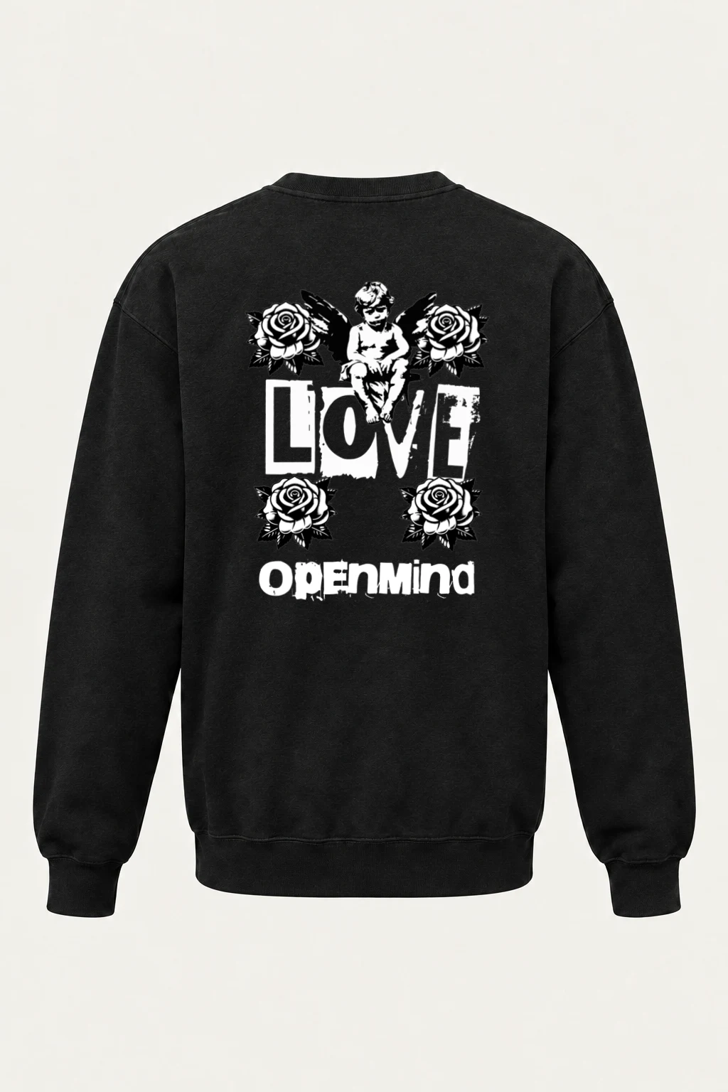 "Love Cherub" Heavy Blend Unisex Crewneck Sweatshirt | Gildan 18000