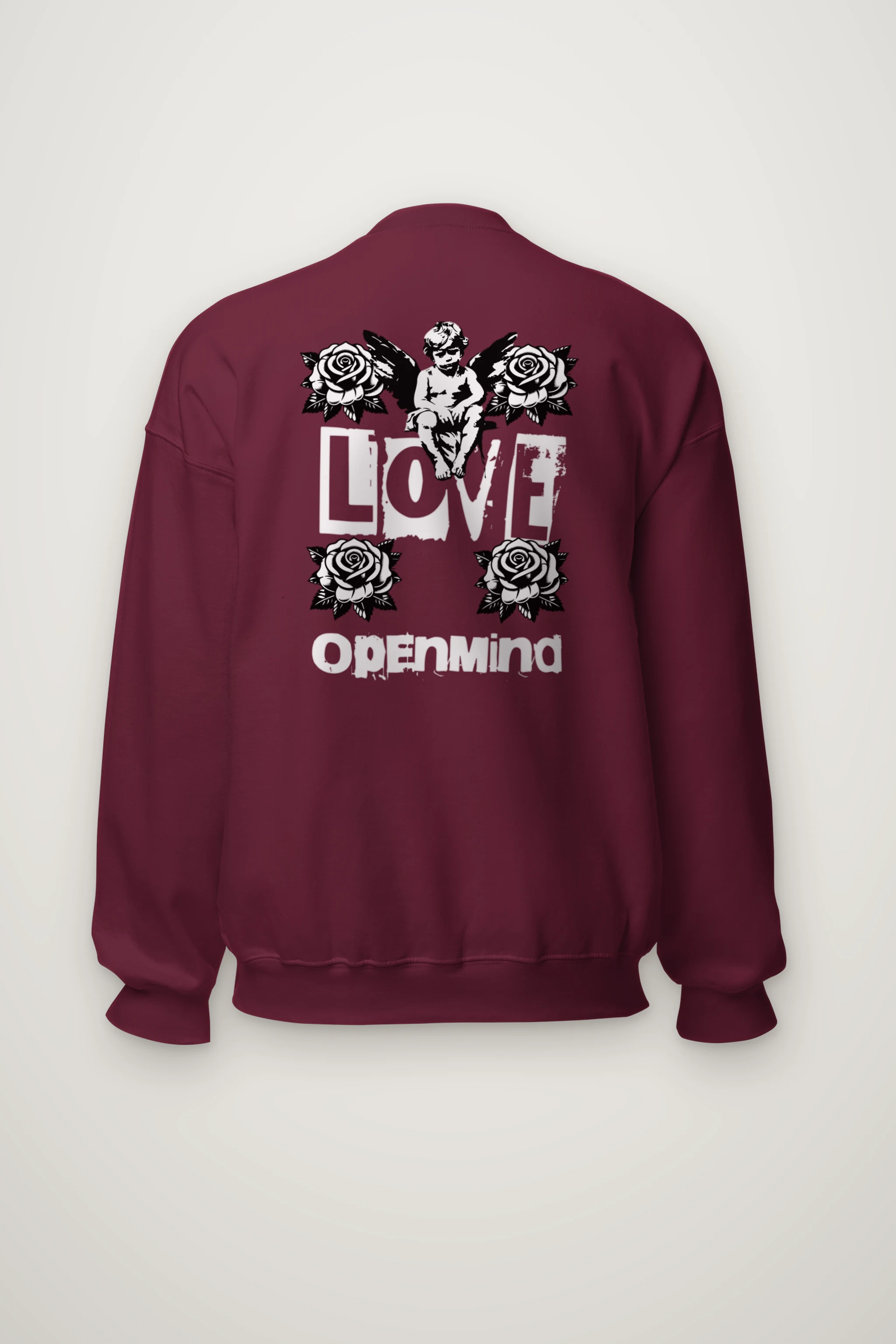 "Love Cherub" Heavy Blend Unisex Crewneck Sweatshirt