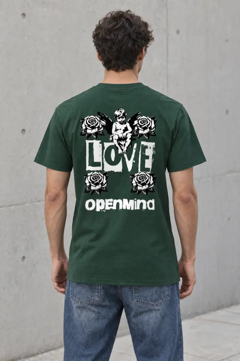 "Love Cherub" Heavyweight Unisex Crewneck T-shirt | Gildan 5000