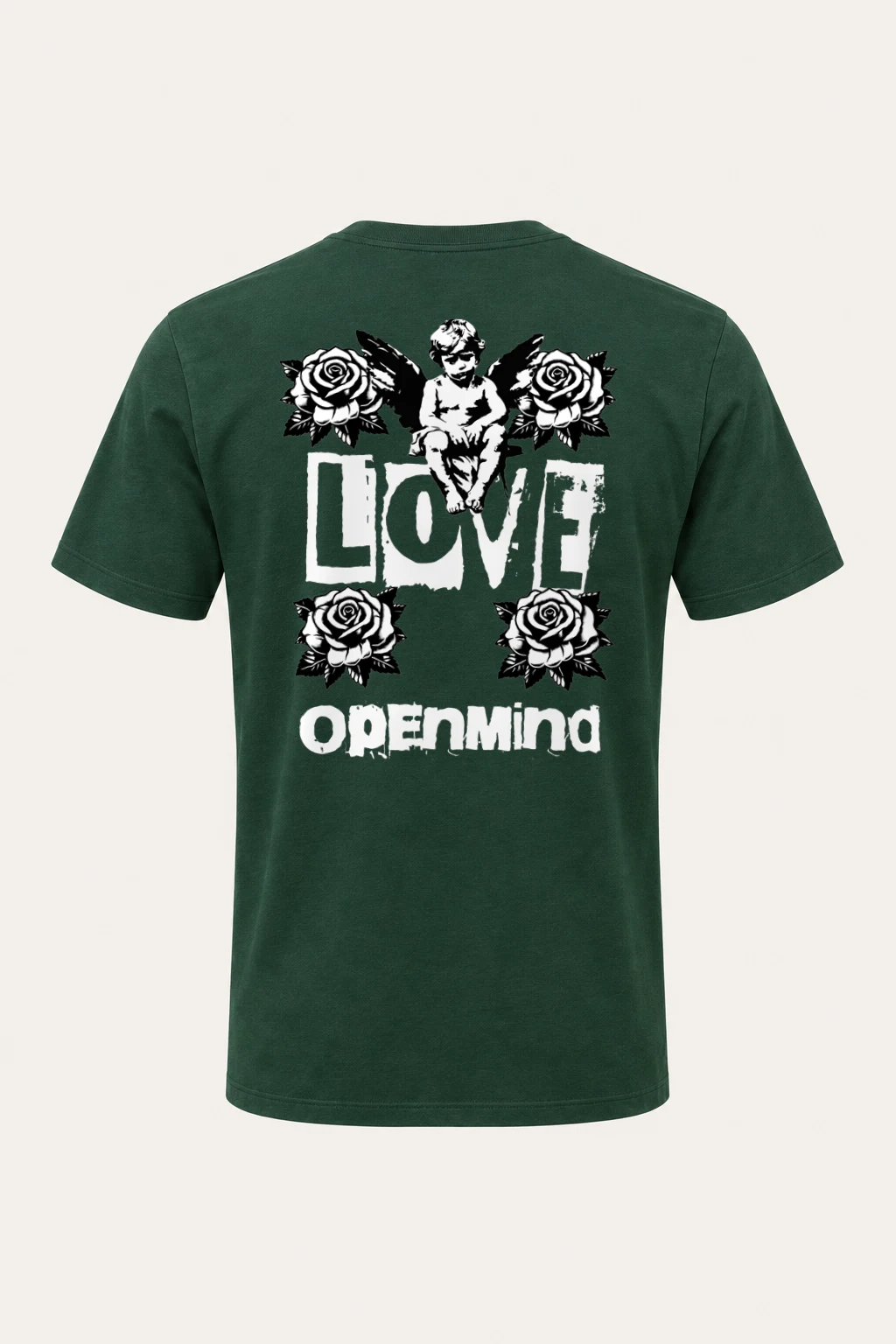 "Love Cherub" Heavyweight Unisex Crewneck T-shirt | Gildan 5000