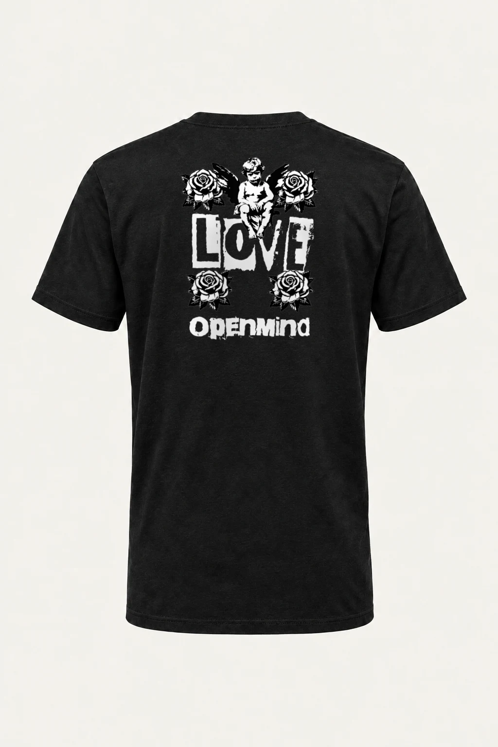 "Love Cherub" Heavyweight Unisex Crewneck T-shirt | Gildan 5000
