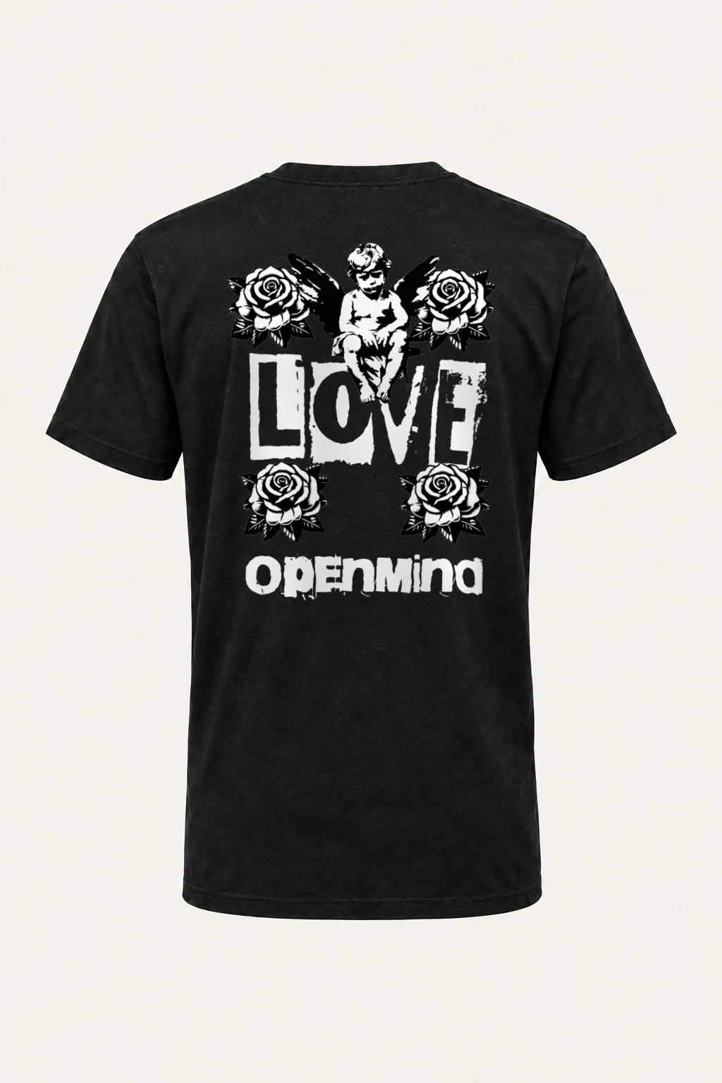 "Love Cherub" Heavyweight Unisex Crewneck T-shirt | Gildan 5000