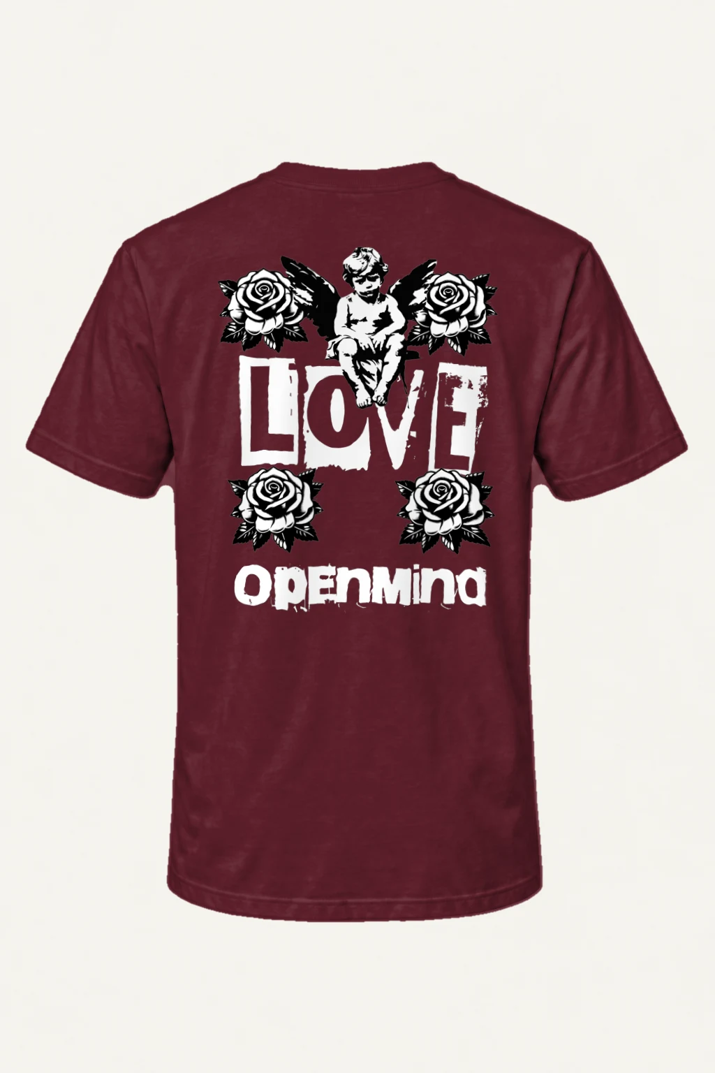 "Love Cherub" Heavyweight Unisex Crewneck T-shirt | Gildan 5000