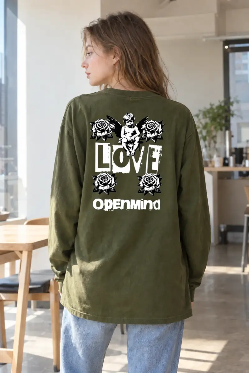 "Love Cherub" Unisex Longsleeve T-shirt | Gildan 2400