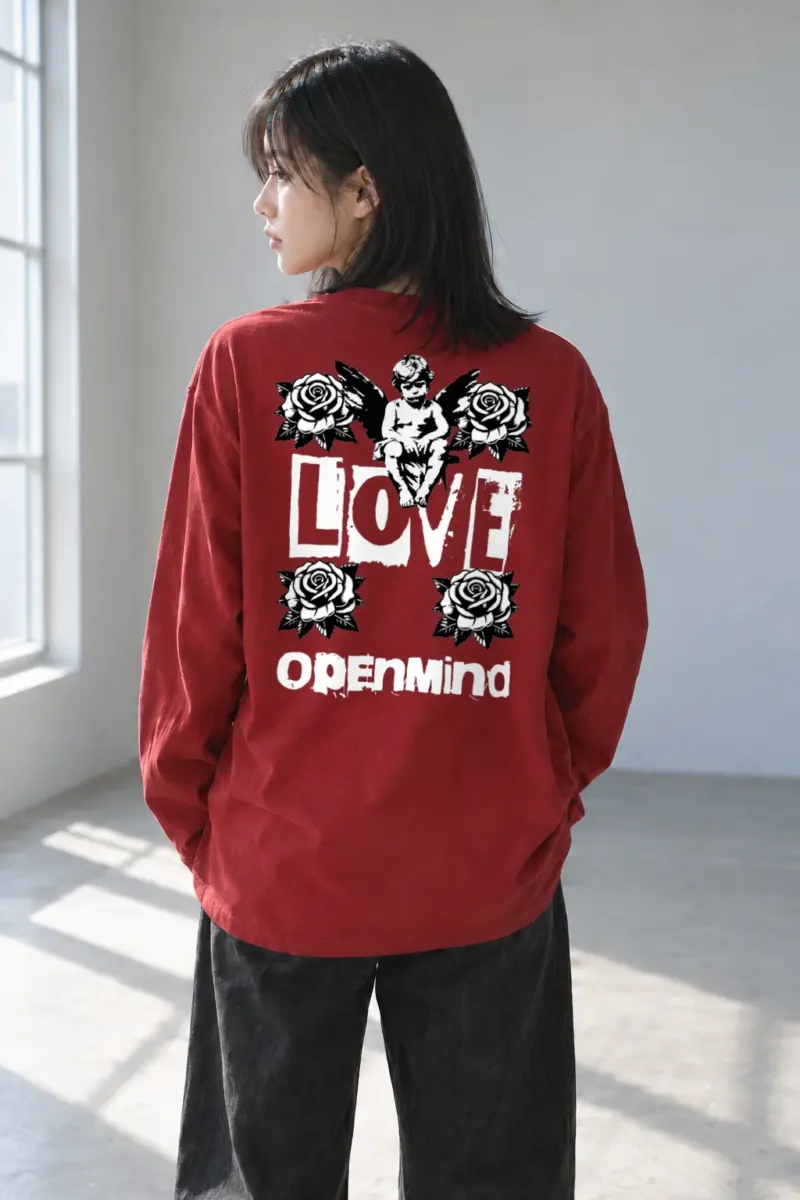 "Love Cherub" Unisex Longsleeve T-shirt | Gildan 2400