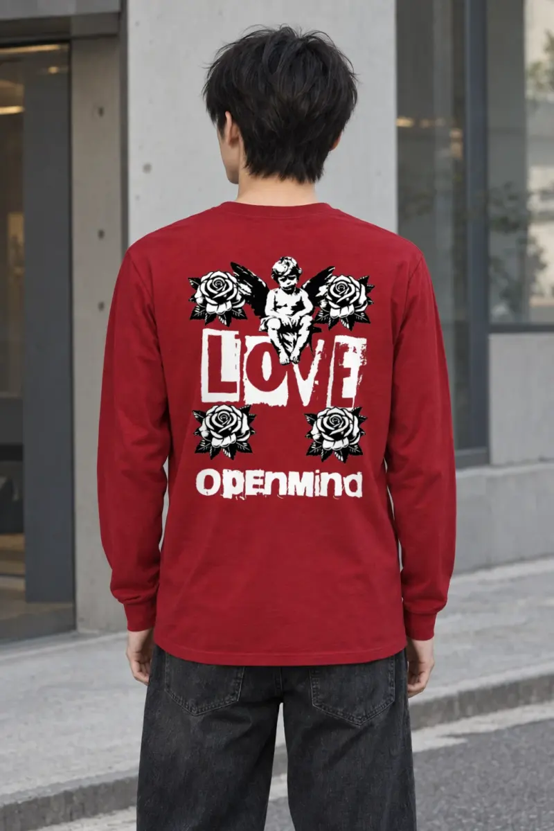 "Love Cherub" Unisex Longsleeve T-shirt