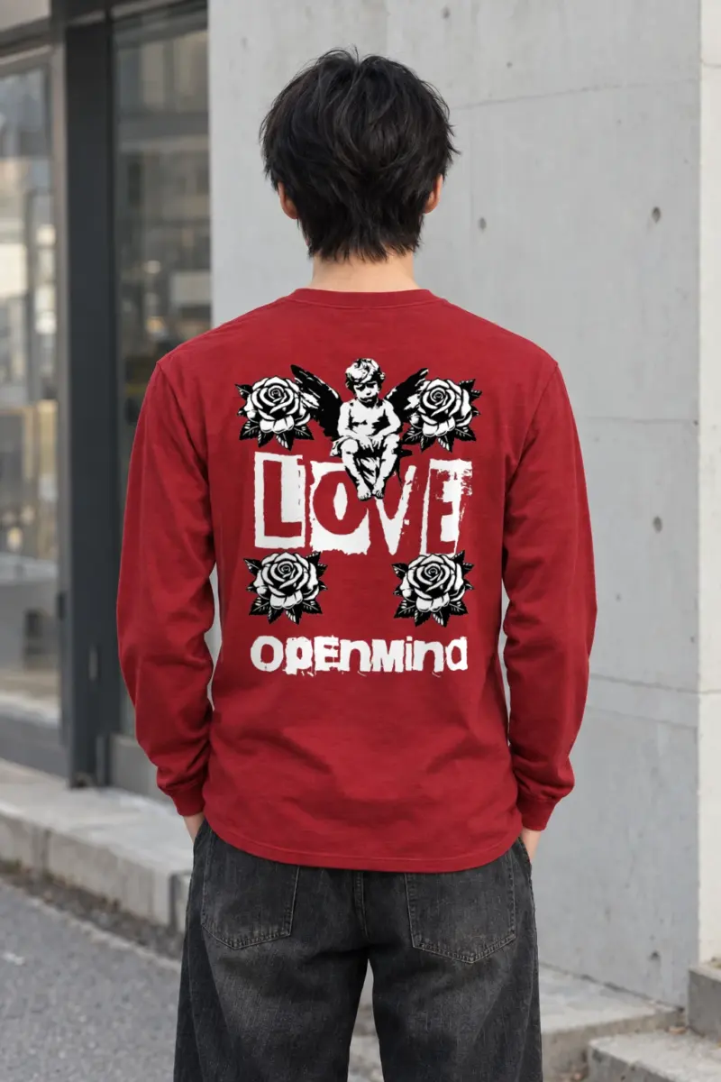 "Love Cherub" Unisex Longsleeve T-shirt