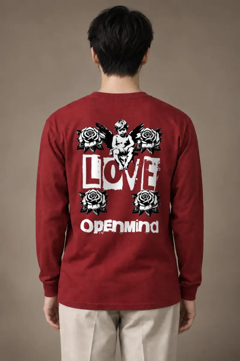 "Love Cherub" Unisex Longsleeve T-shirt | Gildan 2400