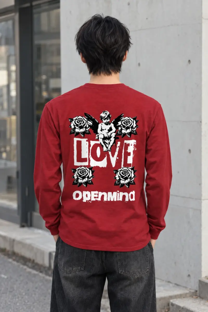 "Love Cherub" Unisex Longsleeve T-shirt