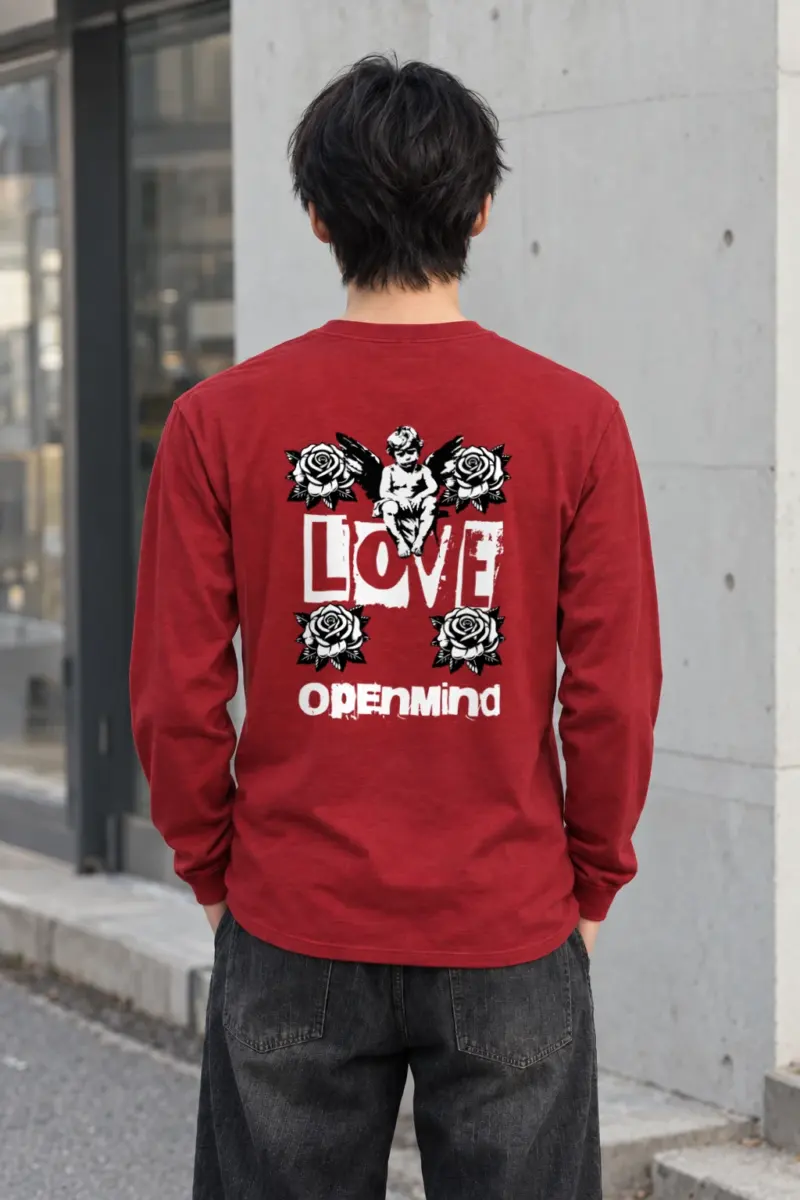 "Love Cherub" Unisex Longsleeve T-shirt