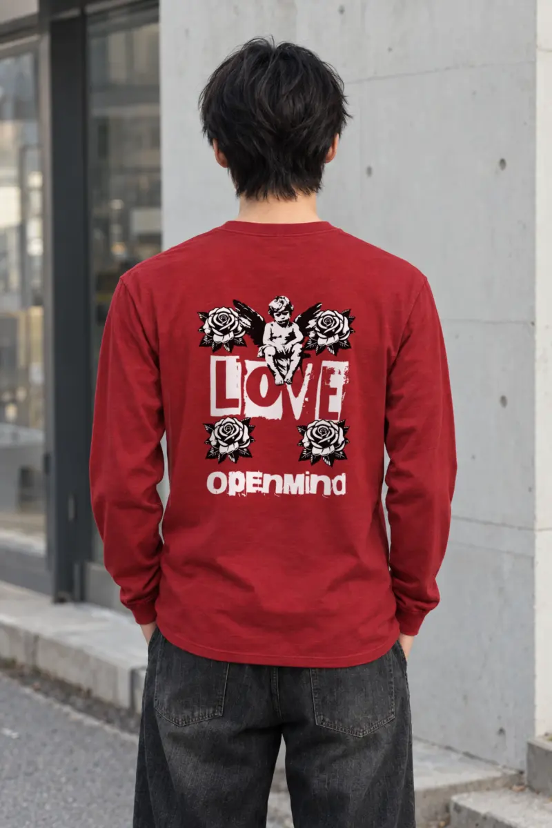 "Love Cherub" Unisex Longsleeve T-shirt