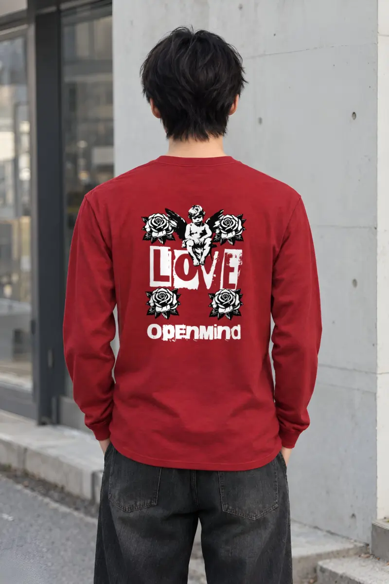 "Love Cherub" Unisex Longsleeve T-shirt