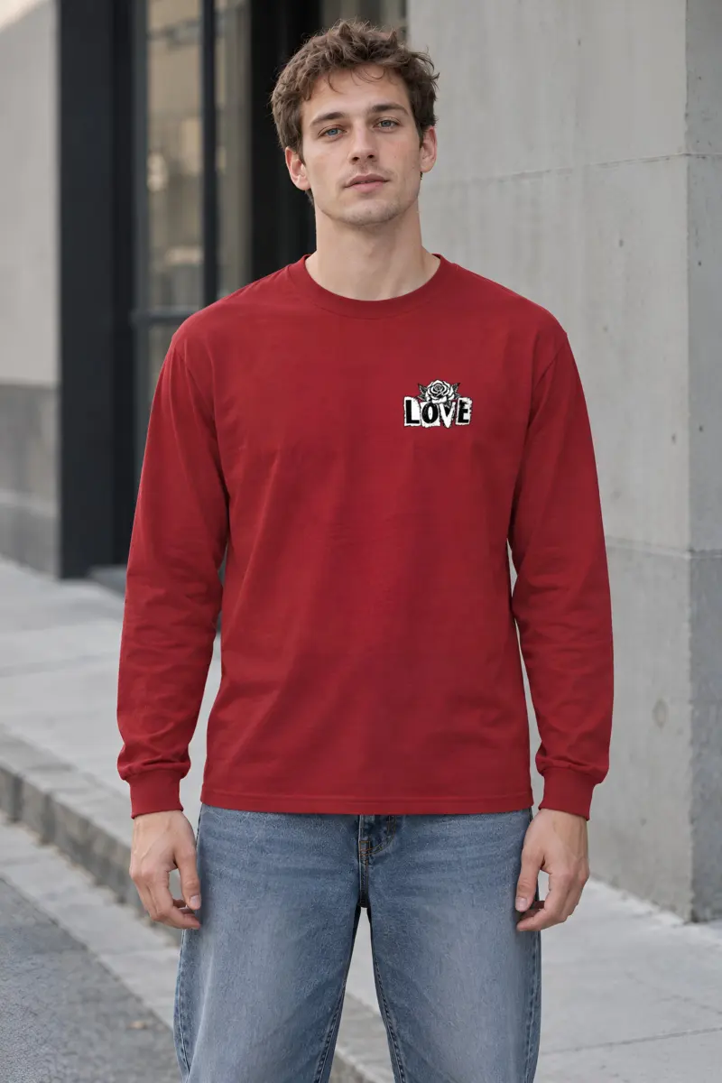 "Love Cherub" Unisex Longsleeve T-shirt