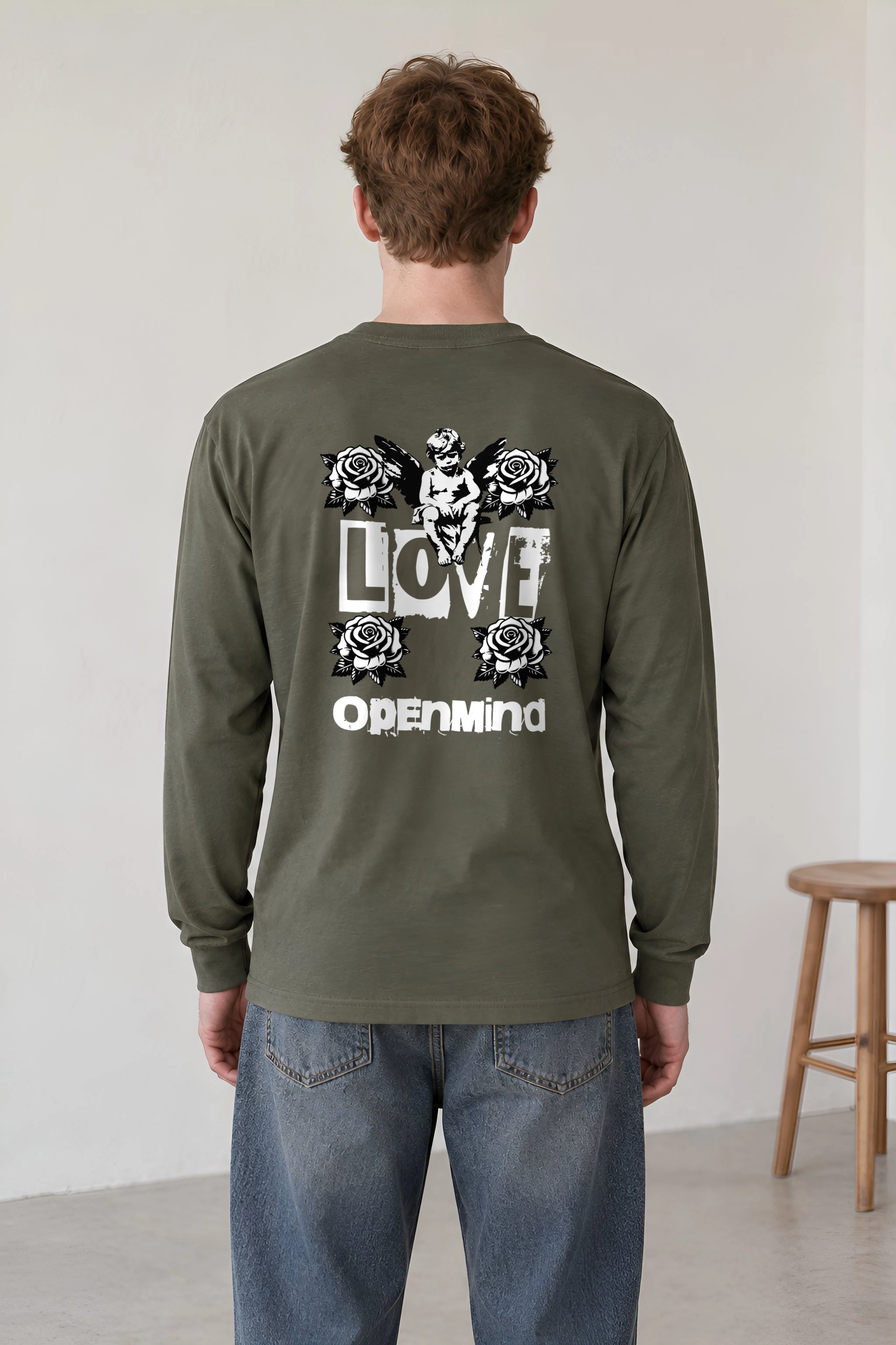 "Love Cherub" Unisex Longsleeve T-shirt