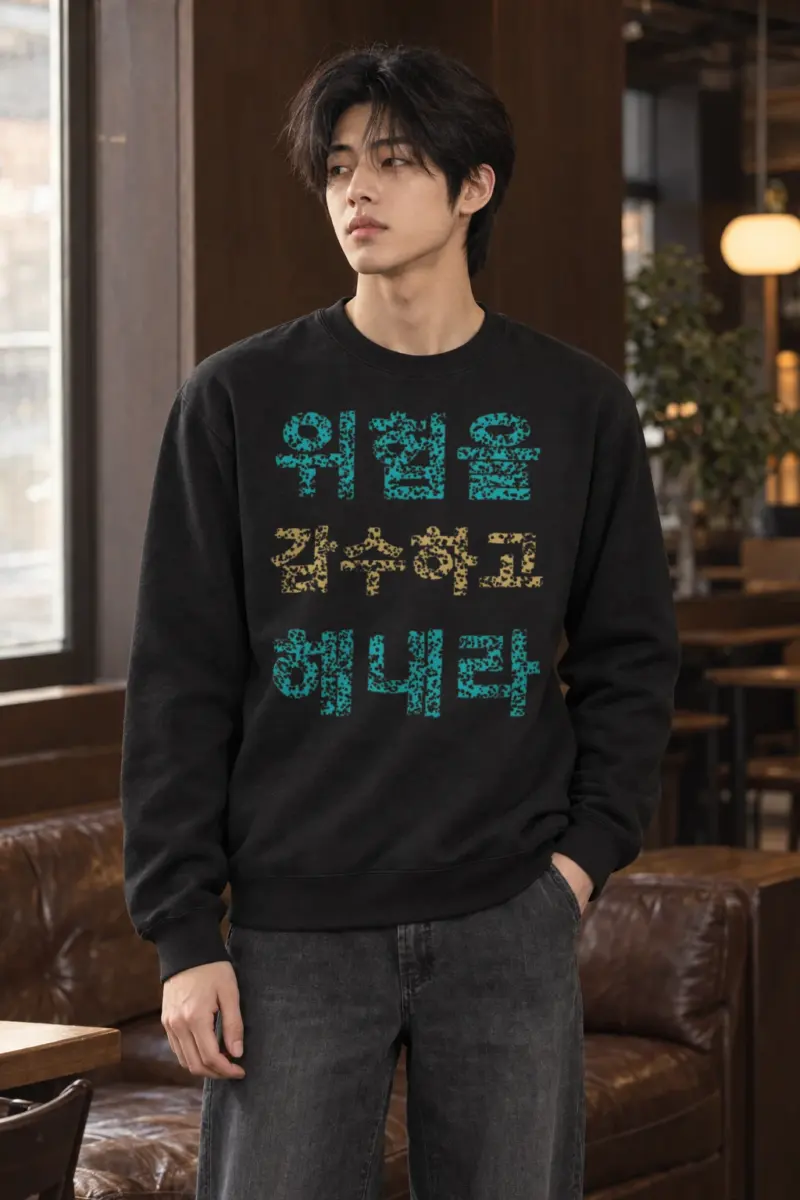 "Love Family Life" Heavy Blend Unisex Crewneck Sweatshirt | Gildan 18000