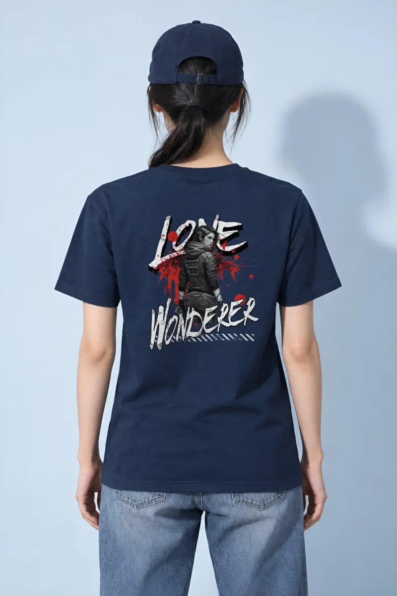 "Love Hunter" Heavyweight Unisex Crewneck T-shirt