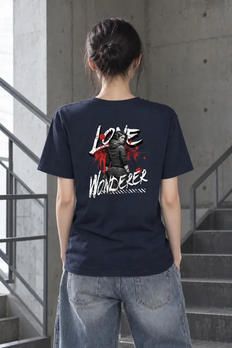 "Love Hunter" Heavyweight Unisex Crewneck T-shirt