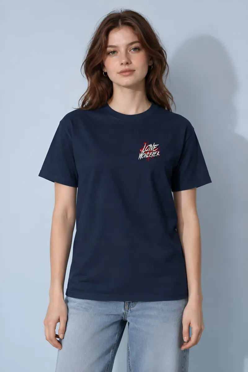 "Love Hunter" Heavyweight Unisex Crewneck T-shirt