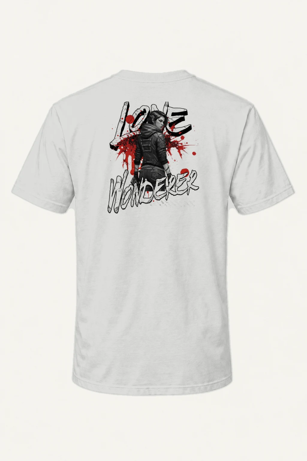 "Love Hunter" Heavyweight Unisex Crewneck T-shirt | Gildan 5000
