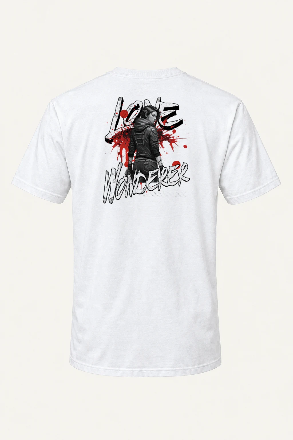 "Love Hunter" Heavyweight Unisex Crewneck T-shirt | Gildan 5000