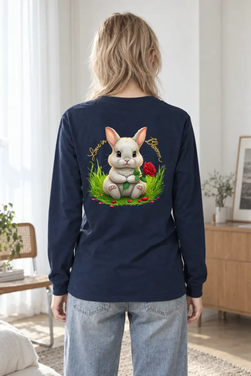 "Love In Bloom" Unisex Longsleeve T-shirt